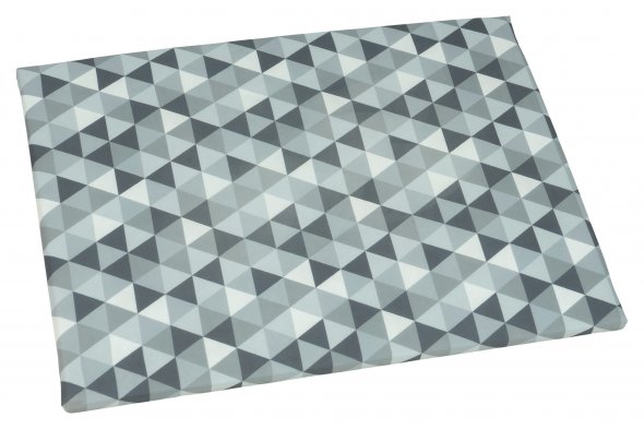 Semplix Mini-Bügeleisen Set + Unterlage Diamond grau