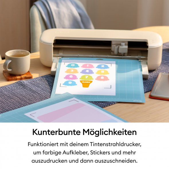 Cricut Explore 5 Schneideplotter (cream) + GRATIS Essential Bundle