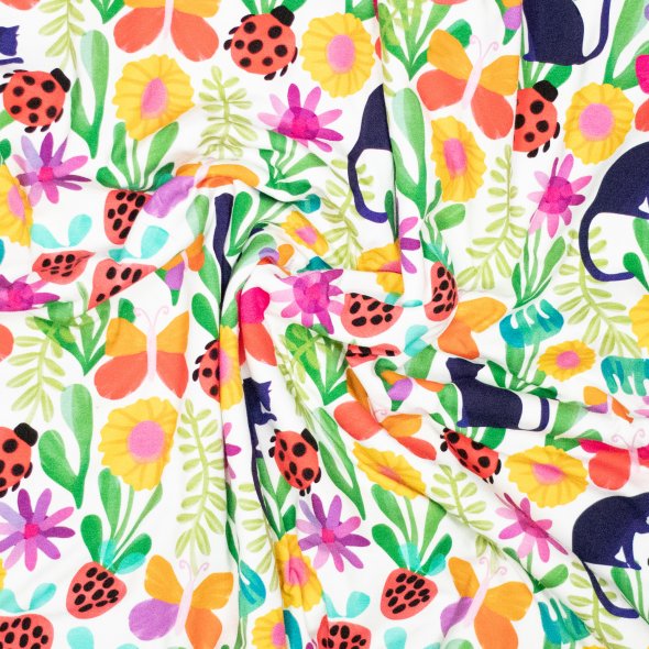 Baumwoll-Stoff Jersey Sommer Design by Karina+Kind