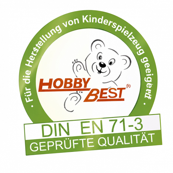 Hobbybest Profi Füllwatte Superflausch Füllfasern (1 kg / EN71-3)