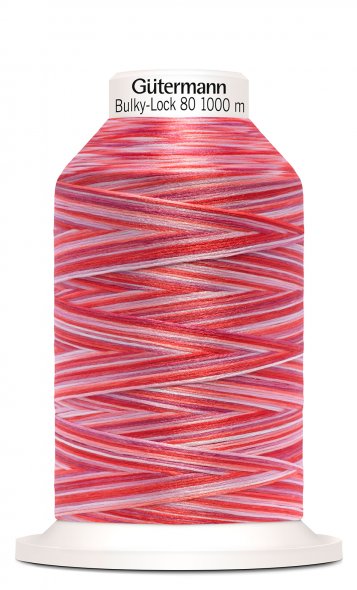 Gütermann Display Bulky-Lock No.80 Multicolour-1 (6 Farben/ 30 x 1000 m)