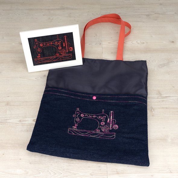 USB Bobbinwork/Redwork, inkl. je 19 Stickmuster