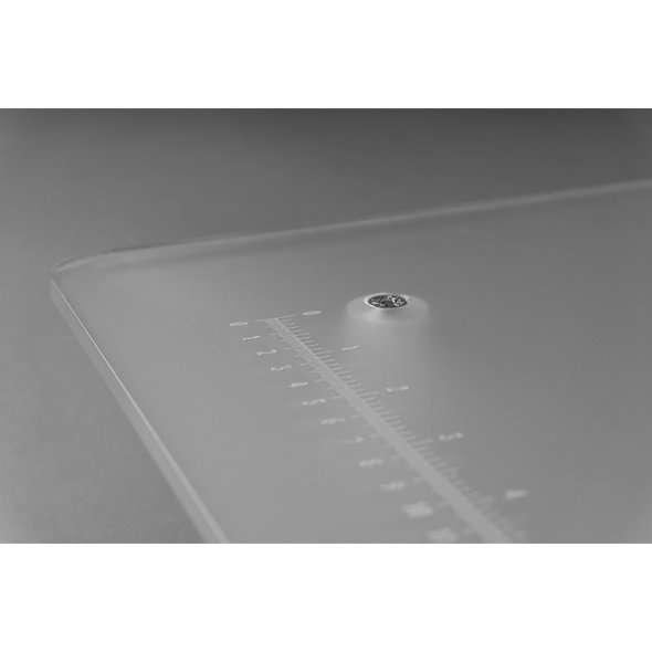 Anschiebetisch fürJanome 2000 CPX Coverlock (Acryl/ 600 x 400 mm)