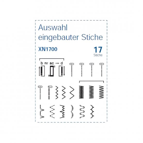 Brother XN-1700 mechanische Nähmaschine