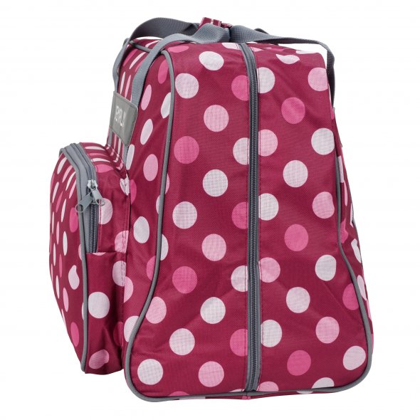 Semplix Nähmaschinentasche Polka Dots (beere/rosa)