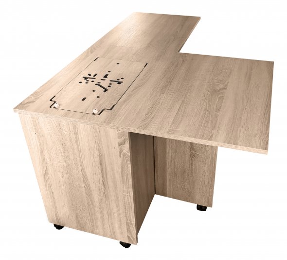 EXTEND Standard 39.33 Eiche Sonoma mit X Einlage Kunstst.