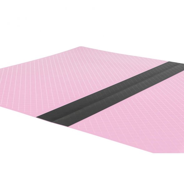 Semplix Faltbare Schneidematte rosa (60 x 45 cm/ Unterseite rutschhemmend) A2