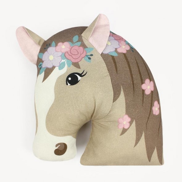 Kullaloo Cut & Sew Panel "HORSE LOVE" (80 x 155 cm)