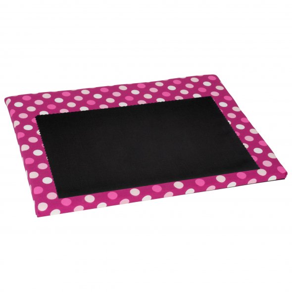 Semplix Bügel-Set mit Mini-Bügeleisenablage beere/pink