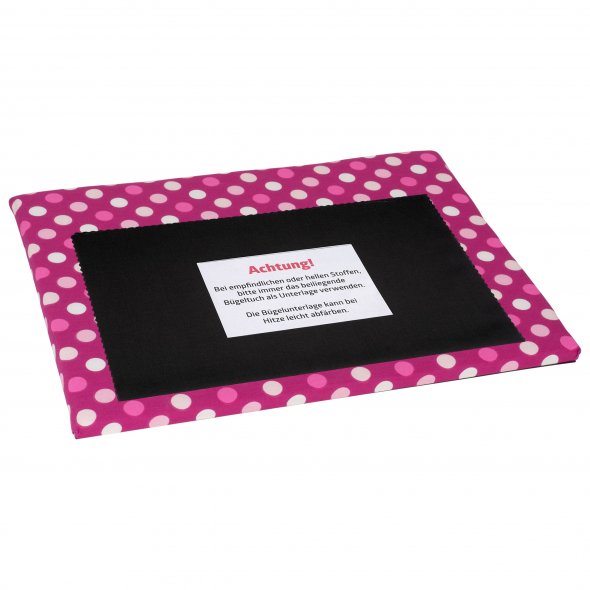 Semplix Bügel-Set mit Ablage und Prym Mini-Bügeleisen beere/ pink