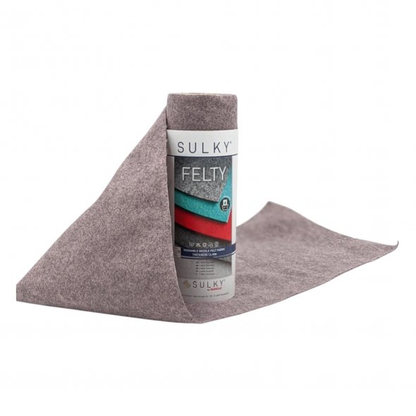 SULKY Felty - Stickfilz meliert (Polyester/ 1,5 mm/ Rolle/ versch. Farben)