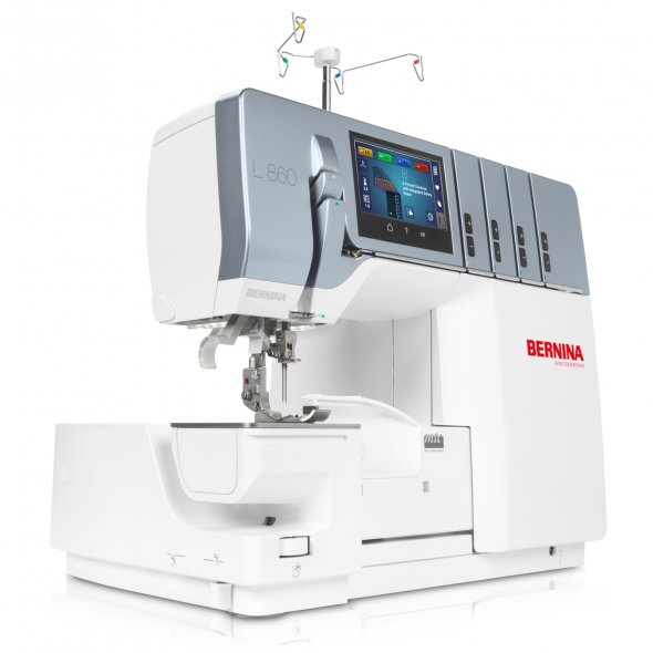 Bernina L 860 - 4 Faden Overlocker mit Lufteinfädelung und Einweisungsvideo gratis!