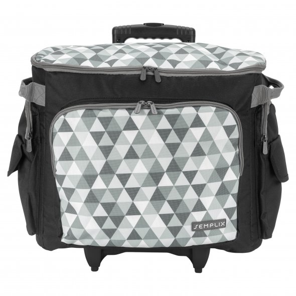 Semplix Nähmaschinentrolley Diamond Crystal (stein/grau)