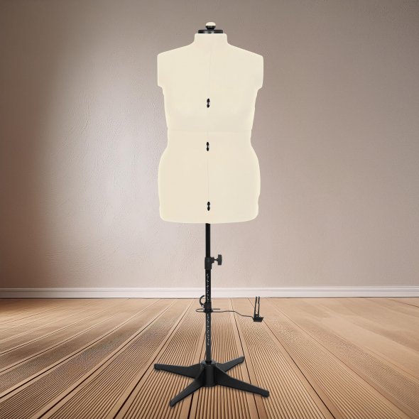 Schneiderpuppe/Schneiderbüste Supa Fit "L" (verstellbar / beige)