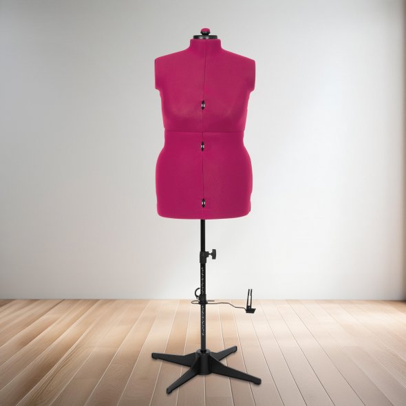 Schneiderpuppe/Schneiderbüste Supa Fit "L" (verstellbar / pink)