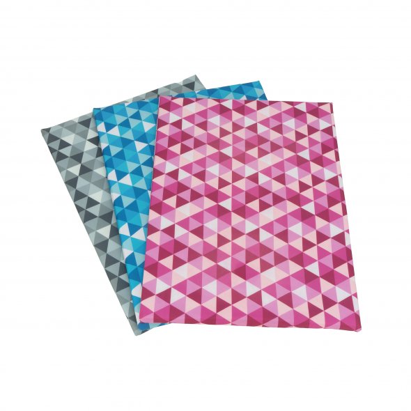 Semplix Bügelunterlage Diamond + Silikon Bügeleisenablage (beere/rosa)