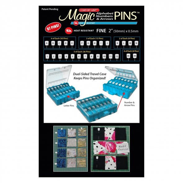 Taylor Seville Magic Pins Alphabet (Zahlen, Nummern, Pfeile)