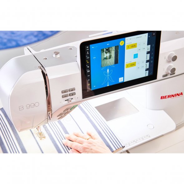 Bernina 990 das neue TOP Modell mit Stickmodul