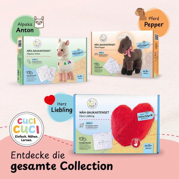 cuci cuci Nähbaukastenset "Einhorn Elly"