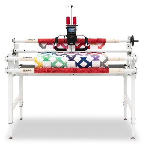 Bernina Q 20 Langarm Quiltmaschine mit 5-Fuß Studio Quiltrahmen