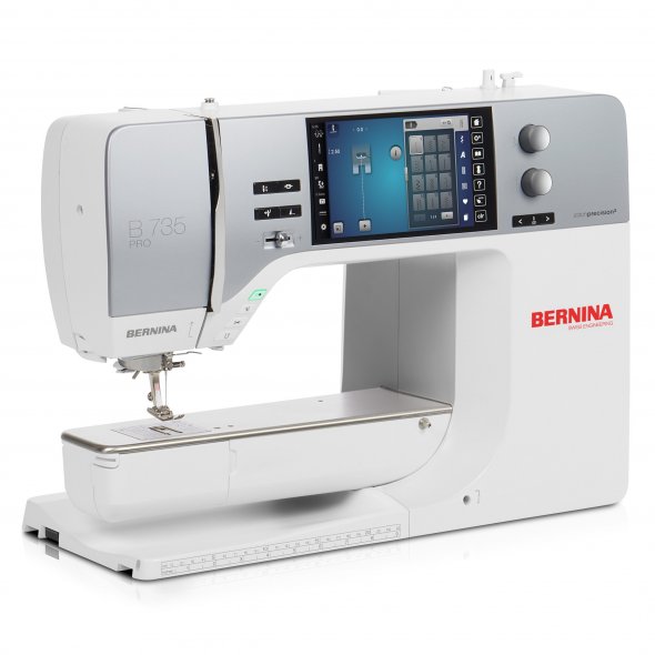 Bernina 735 PRO Näh- und Stickmaschine (5,5 mm) mit Stickmodul