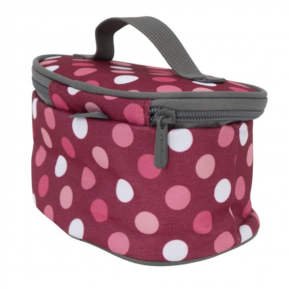 Semplix Soft-Reisebügeleisentasche Polka Dots berry