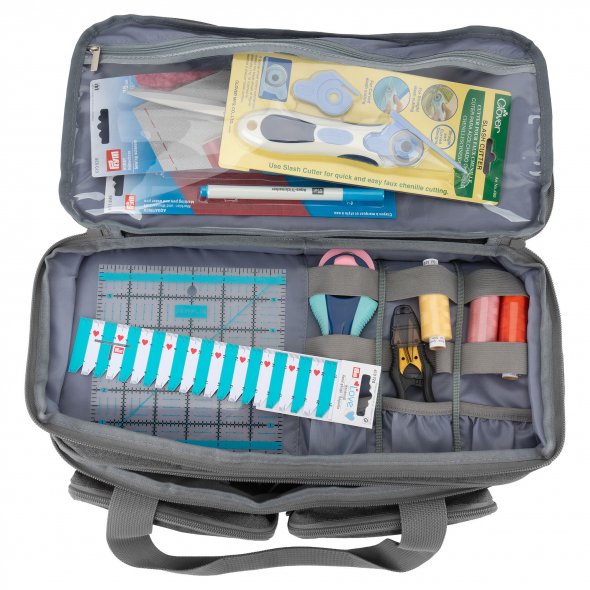 Semplix Multifunktionstasche anthrazit/grau (38 x 18 x 19 cm)