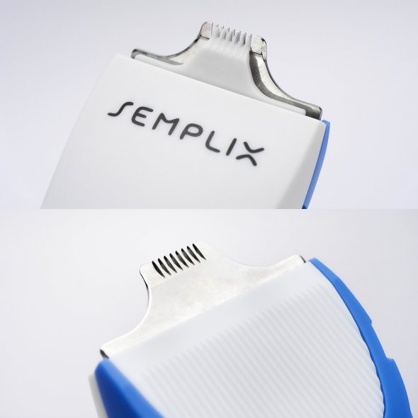 Semplix elektrischer Stichauftrenner mit Tasche und USB-Kabel (zum Entfernen von Stickereien)