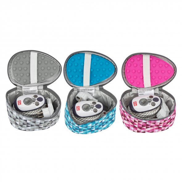 Semplix Mini-Dampfbügeleisen-Set Diamond gray/grau
