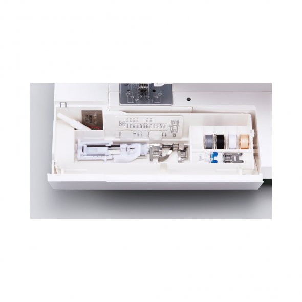 Janome 1522DG mechanische Nähmaschine (dunkelgrau)