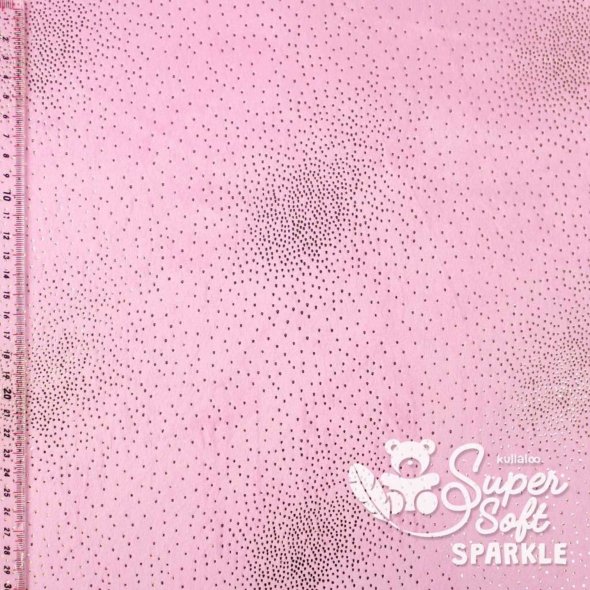 Kullaloo Plüsch SPARKLE (Meterware / 2 mm Florlänge / SuperSoft / Stoff): 1,0m