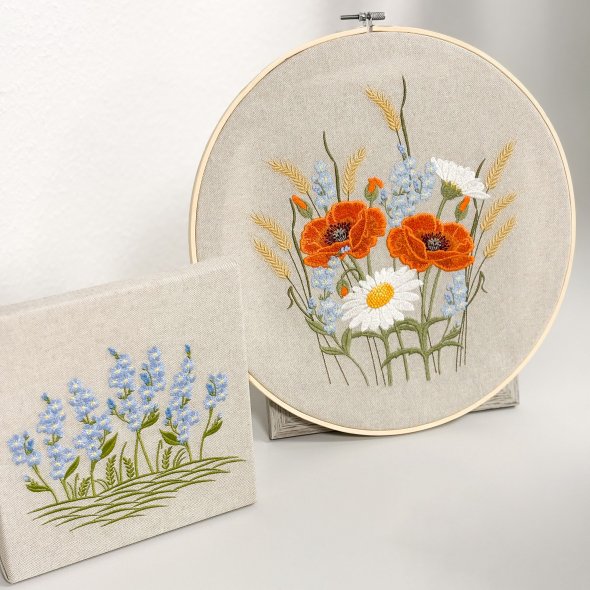 Windesign Stickmuster-USB Wiesenblumen