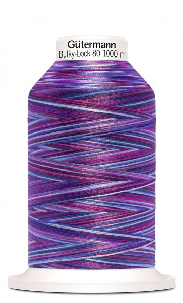 Gütermann Display Bulky-Lock No.80 Multicolour-1 (6 Farben/ 30 x 1000 m)