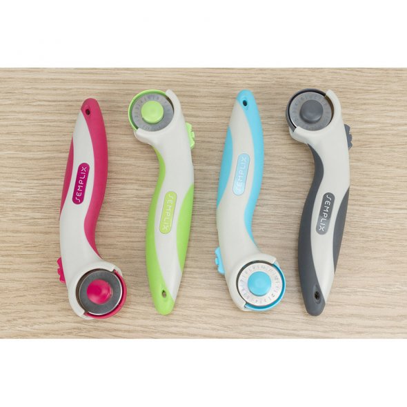 Semplix Rollschneider Mini Soft Griff (28 mm/ grau)