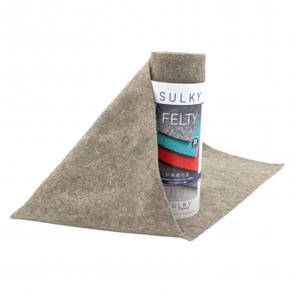 SULKY Felty - Stickfilz meliert (Polyester/ 1,5 mm/ Rolle/ versch. Farben)