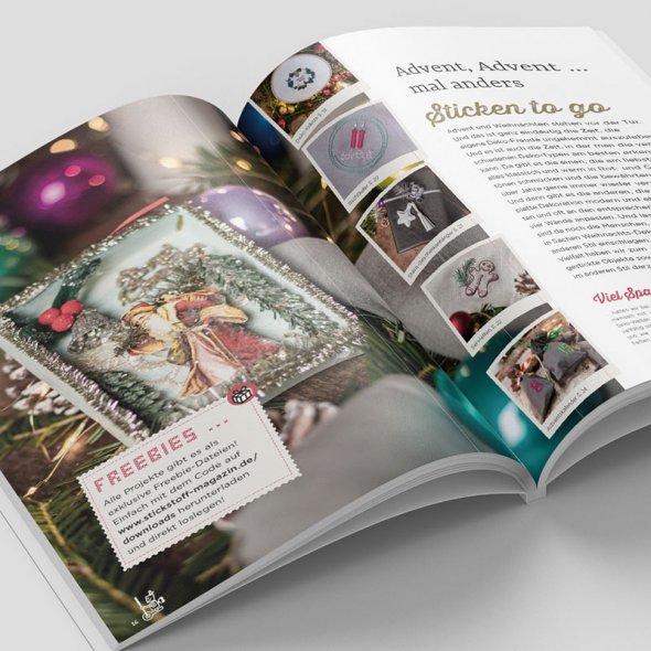 3 Magazine Stickstoff SEQUENZ im Bundle mit Ausgaben 4-6