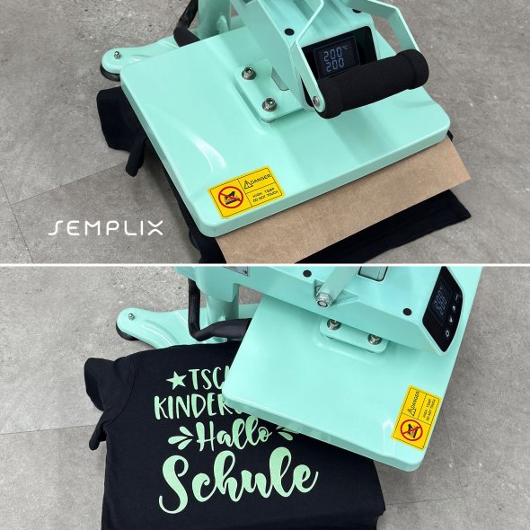 Semplix Rotationspresse (23 x 30 cm / Wärmetransferpresse)