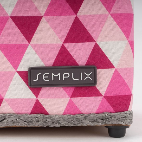 Semplix Nähkorb Diamond (beere/rosa)