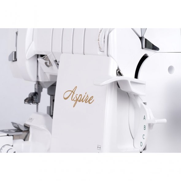 baby lock Aspire Coverlock mit Lufteinfädelung