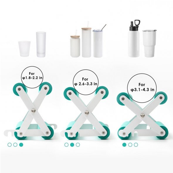 Semplix Tassenpresse für Simple Press 3 + Becherhalter (mintgrün)