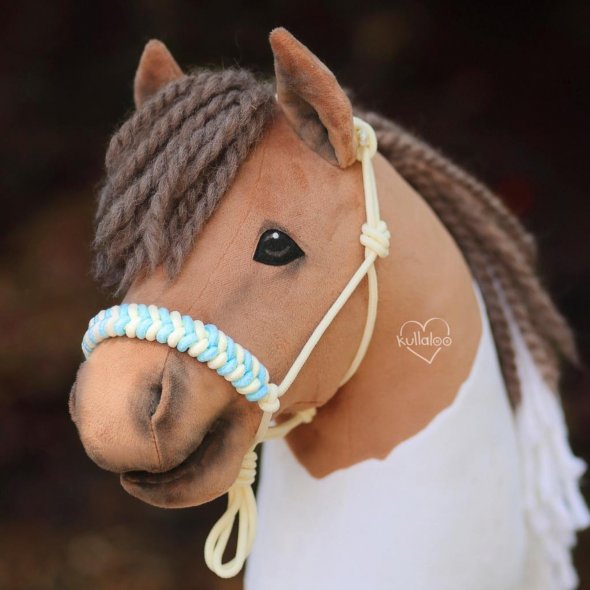 Kullaloo Hobby Horse Halfter Material-Set pastell