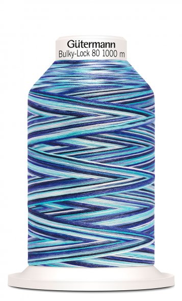 Gütermann Display Bulky-Lock No.80 Multicolour-1 (6 Farben/ 30 x 1000 m)
