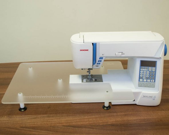 Anschiebetisch für Janome Skyline Serie S3-S7 (Acryl/ 600 x 400 mm)