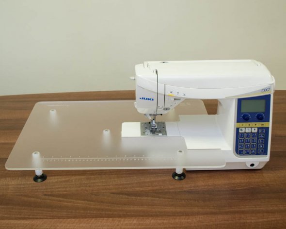 Anschiebetisch für Juki G110-220, HZL300-700, DX5+7 (Acryl/ 600 x 400 mm)