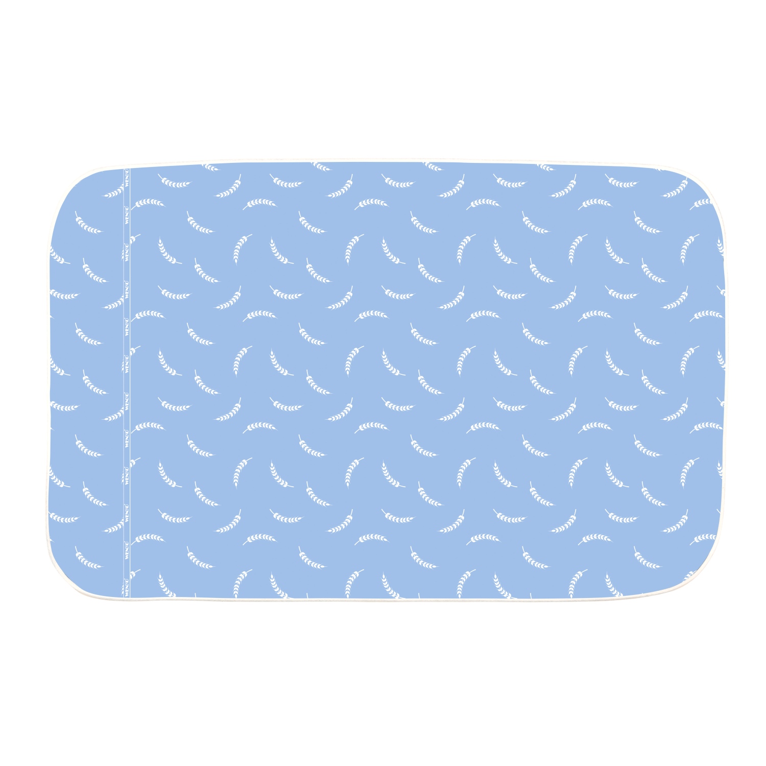 Wenko Bügeldecke AIR Comfort (130 x 65 cm/ blau/ weiß) | Nähwelt Flach