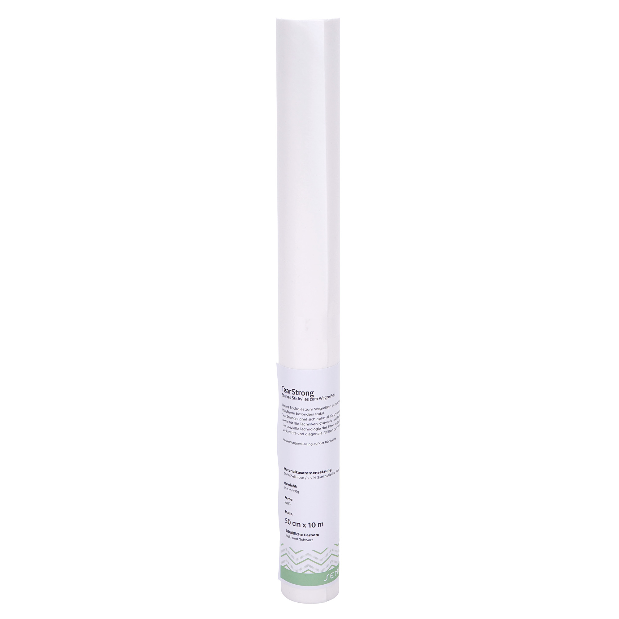 MADEIRA Cotton Fix SK Stickvlies - Tessuto Non Tessuto Autoadesivo 30 Cm X 3 M, Bianco, Per Ricamo E Patchwork