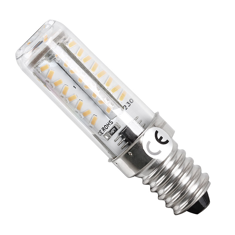 LED Glühbirne mit LEDs Schraubsockel E14 | Nähwelt Flach