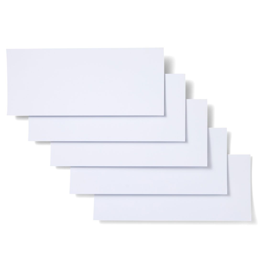 10 papiers cartonnés autocollants blanc 33 x 33 cm - cricut